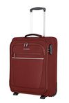 Onboard "CABIN" luggage by travelite - practical 2-wheel suitcases with 2 spacious front pockets