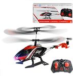 Alpha Group RC Helicopter Infrared Gyro-Balanced Stealthy Helicopter 3 Channels 6-Way Control Remote Control Dron Toys for Kids