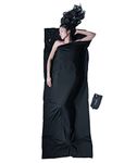 Cocoon - Drap sac de couchage laine mérinos - noir 2015