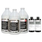 Light Gray | Floor Epoxy Resin for Garages, Basements, Warehouses, Retail Stores and More | Highly Durable | Resistant to Scratches, Spills, and Stains (3 Gallon/Light Gray)