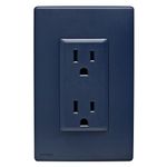 Leviton Navy Blue Outlet Kit 15A Renu