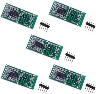 Stemedu 5PCS RCWL-0516 Motion Detection Sensor Microwave Radar Sensor Switch Module for Arduino for Human, Rat, Cat Detector Detection Distance 5-7m Better Than HC-SR501