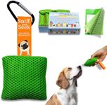 Dog scent training kit,Dog Brain Games, Hide and Seek Dog Toys, Dog Games - Fun Nose Work for Dogs, Sniff and Seek Dog Sniffing Toys , Dog Nosework Kit, Scent Work Kit for All Ages Dog (Green)