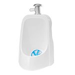 Summer My Size Urinal, White - Realistic Boy Urinal Potty Training Toilet - Realistic Urinal for Toddlers That Features Flushing Sounds and a Target for Aim Practice - Easily Removable for Emptying