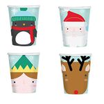 Amscan 9908620 Festive Friends 250Ml Cups