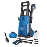 Scheppach High Pressure Washer HCE2600 | 180bar | 2400W | Max Flow Rate: 408 L/h | Suction Function | Long Life Aluminium Pump | Surface Cleaning | Accessories + 5 m Hose Included