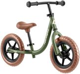 Retrospec Cub 2 Toddler 12" Balance Bike, 18 Months - 3 Years Old, No Pedal Beginner Kids Bicycle for Girls & Boys, Flat-Free Tires, Adjustable Seat, & Durable Frame