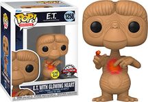 Funko Pop! Movies: E.T. 40th - E.T. With - Glow In the Dark Heart - E.T. the Extra Terrestrial - Collectable Vinyl Figure - Gift Idea - Official Merchandise - Toys for Kids & Adults - Movies Fans