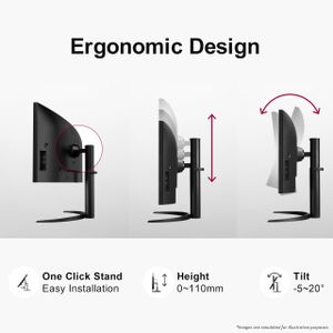 LG 34" UltraWide Curved Monitor – WQHD IPS Display