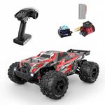 Jack Royal High Speed 40+KM/H RC Drift Remote Control 4WD Truck Anti-Crash Toy Car All Terrains Rock Jeep Off Road Monster Vehicle Truck Crawler Rechargeable Batteries Included