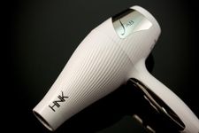 HNK FAB 2800W White Hair Dryer with Removable Metal Filter - Professional Salon-Quality Styling Tool for Fast Drying