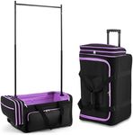 Qvzczvq Dance Bag With Garment Rack