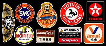 Motor Parts Vinyl Sticker Pack #2