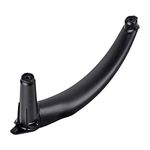 Astra Depot Black Right Inner Door Panel Handle Pull Trim Compatible with 2007-2013 BMW X5 E70 2008-2014 BMW X6 E71 E72 LHD Passenger Side