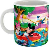 BuyersCue Mickey Mouse Cartoon for Friends|Birthday Gifts for Kids Ceramic Coffee Mug (325 ml)