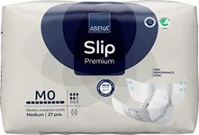 ABENA Slip Premium All-In-One Incontinence Pads For Men & Women, Eco-Labelled Womens Incontinence Pads, Mens Incontinence Pads - Medium 0, 70-110cm Waist, 1500ml Absorbency, 27PK