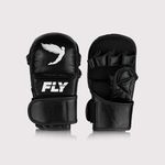 Fly Sports Premium Boxing and Martial Arts Equipment | MMA Gloves | Shadow 2.0 (Black, M)
