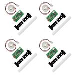 SazkJere 4Pcs USB Humidifieration Atomization Disc Mirco Interface Atomization Drive Circuit Board DC 5V for DIY Home