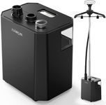 EVAIROAX 1800W Professional Standing Garment Steamer for Clothes, 90 Mins of Continuous Powerful Steam with 2.9L Water Tank, Pants Clip & Children's Clothing Hanger