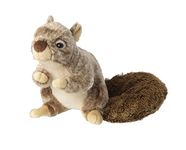 House of Paws "Woodland Friends Squirrel Dog Toy with Built-in Squeaker - Perfect Fetch Toy for Dogs