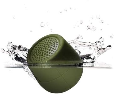 Lexon Mino X Water Resistant 3W Bluetooth Speaker, Khaki