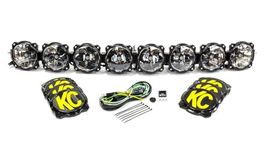 KC HiLiTES 91308 Pro6 Gravity LED (50" Combo Sys)