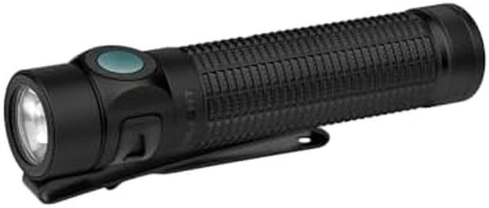 OLIGHT Baton4 Pro 1600 Lumens Rechargeable EDC Torch,100-Day Extended Runtime in Moonlight Mode, IPX8 Waterproof Handheld LED Flashlight for Outdoor,Home Use & Emergencies Lighting (Black)