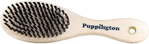 Puppington 2-in-1 Dog Grooming Brush - Dog Brush - Deshedding Brush for Large Dogs - Deshedding Brush for Short-Haired Dogs - Dog Brush for Shedding - Dog Brush for Short Haired and Long Haired Dogs