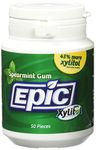 Epic Xylitol Sweetened Spearmint Gum, 50 Count