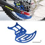 URLWALL Rear Brake Disc Guard and Caliper, Billet Aluminum Rear Brake Disc Cover and Caliper Guard Protector for Sur-Ron S/X Light Bee/Segway X260 X160, Dirt Pit Bike Motorcycle Parts (Blue)