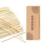 Set of 100 Reed Diffuser Sticks - Wood Rattan-Reed Sticks -Diffuser Glass Bottles-Diffuser Refills- Spa-Aromatherapy, by HOSSIAN … (7in(17cm))