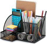 Mr. Pen- Mesh Desk Organizer, Black, Pen Holders Organizers, Desk Pencil Organizer, Pen /Pencil Holder, Pen Organizer for Desk