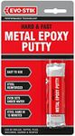 EVO-STIK Hard & Fast Metal Epoxy Putty, Sets Steel Hard in 10 Minutes, Colour: Grey, 50g stick