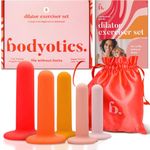 Bodyotics Silicone Pelvic Floor Muscle Dilator Exerciser Trainer Set of 5 - Release Limits with Bodyotics