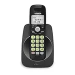 VTech DECT 6.0 Cordless Phone - Blue Display, Big Buttons, Full Duplex, Caller ID, Easy Wall Mount, 1000ft Range