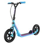 Razor Flashback Kick Scooter – 12" Mag Wheels with Air-Filled Tires, Dual Hand-Operated Brakes, BMX Style Scooter for Kids and Teens