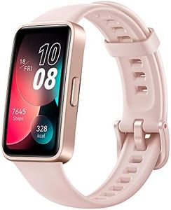 HUAWEI Band 8 Fitness Watch, Pink, Ultra Thin Smart Band design, Long Battery Life, Fitness tracker compatible with Android & iOS, Health Monitoring Including Sleep Tracking, AU Version