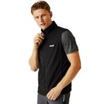 Regatta Mens Tobias II Fleece Gilet - Black - S