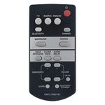 VINABTY FSR73 ZP80760 Replacement Remote Control Fit for Yamaha Sound Bar ATS-1050 ATS-1030 ATS-1060 YAS-105 SRT-700 YAS-203 YAS-Q203 NS-WSW41 YAS-106 YAS-107 YAS-108 YAS-207 ATS-1080 ATS-1070