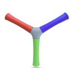 HECOstix - Red Green Blue - Premium Hand Eye Coordination & Reaction Speed Training Tool – LIFETIME WARRANTY Improve Sports Performance, Exercise, and Fun for All Ages