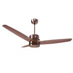 eFF4 Prosper Remote Control Ceiling Fan 5 Star 1200 mm 3 Blade (Brown) High Air Delivery (Pack of 1) Energy Saving Ceiling Fan (2 Years Warranty) Saves Your Electricity Bills