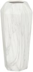 Deco 79 Vase, Stoneware, White, 6" 