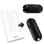 RF Remote Control Page Turner for Kindle Paperwhite Accessories Ipad Reading Kobo Surface Comics/Novels iPhone Tablets Android Taking Photos Camera Video Recording Remote Triggers(Dark Black)