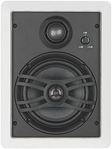 Yamaha NS-IW660 3-Way in-Wall Speaker System for Custom Install (Pair, White)