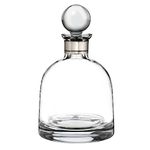 Waterford Elegance 40001118 Decanter Short Platinum Band, 0.8ltr Crystal, Glass