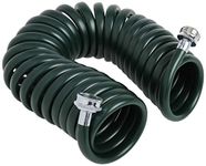 Plastair SpringHose PUWE625B94H-AMZ Light EVA Lead Free Drinking Water Safe Recoil Garden Hose, Green, 3/8-Inch by 25-Foot