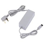 PUSOKEI AC Power Adapter for Wii, Power Supply Adapter Cable Cord for Wii, 110-240V (UK)