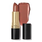 Revlon Lipstick, Super Lustrous Lipstick, Creamy Formula For Soft, Fuller-Looking Lips, Moisturized Feel, 803 Whiskey Business, 0.15 oz/ 4.2g