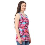 OCEAN RACE Women's Top (CA-73-S_Blue_Small)