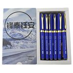 Fengtaiyuan B10P18Pro, Blue Gel Pens, Blue Ink, Bold Point, 1.0mm, Writting Pens, Smooth, 18 Pack (B10P18Pro)